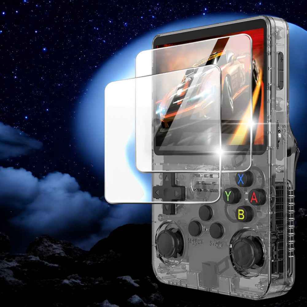 Screen Protector for R36S Game Console Tempered Glass Protection for R36S R35S RGB20S Anti-Scratch Glass Film Accessories