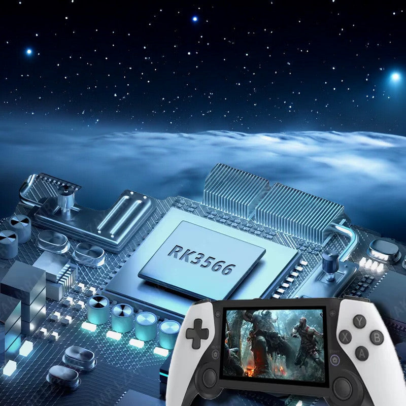 M25 Handheld Game Player Portable Retro Gaming Console 4.3” Screen 256G 70000+ Games for PS1 PSP N64 Play Anytime Anywhere
