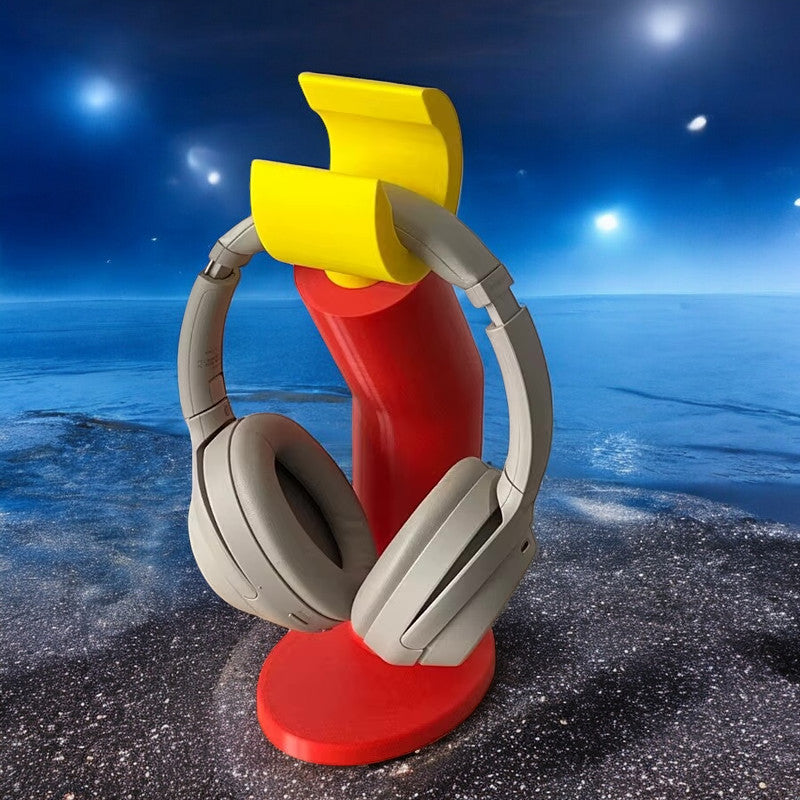 🎧✨ Creative Desktop Headphone Stand | Figurines & Decor Accessories 🖥️🛋️