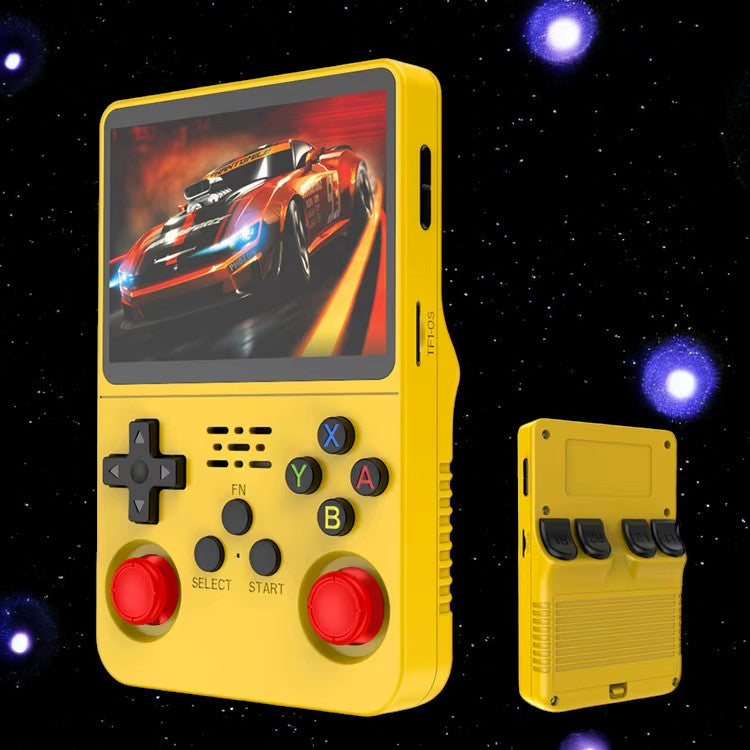 🚀🎮 R36S Time-Traveling Game Box: Over 18,000 Games to Entertain Kids While You Master Adulting on a 3.5-Inch HD Screen! 🕹️✨😆