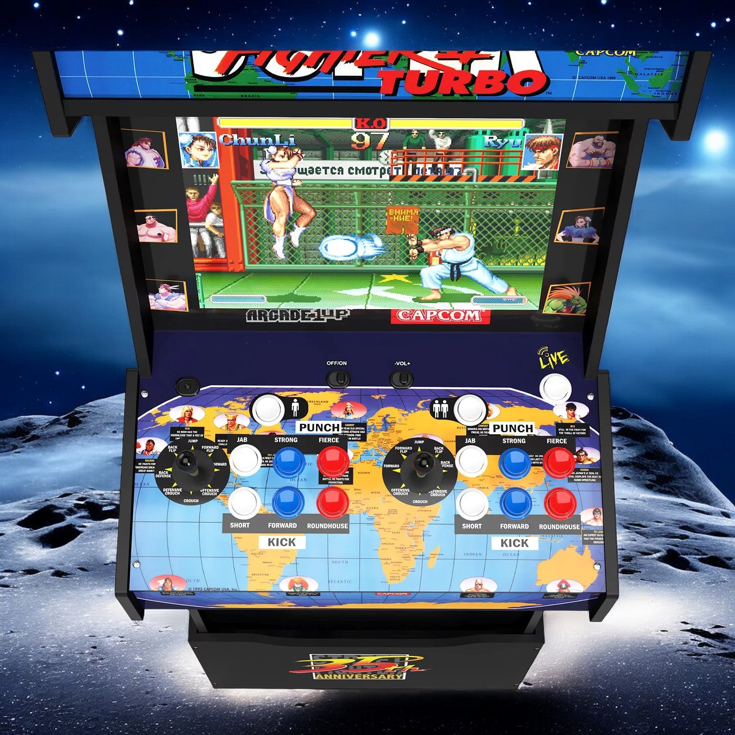 Capcom Legacy 35Th Anniversary Arcade Game14-N-1 Shinku Hadoken Edition,