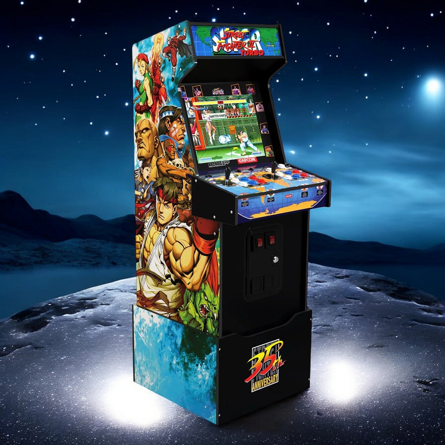 Capcom Legacy 35Th Anniversary Arcade Game14-N-1 Shinku Hadoken Edition,