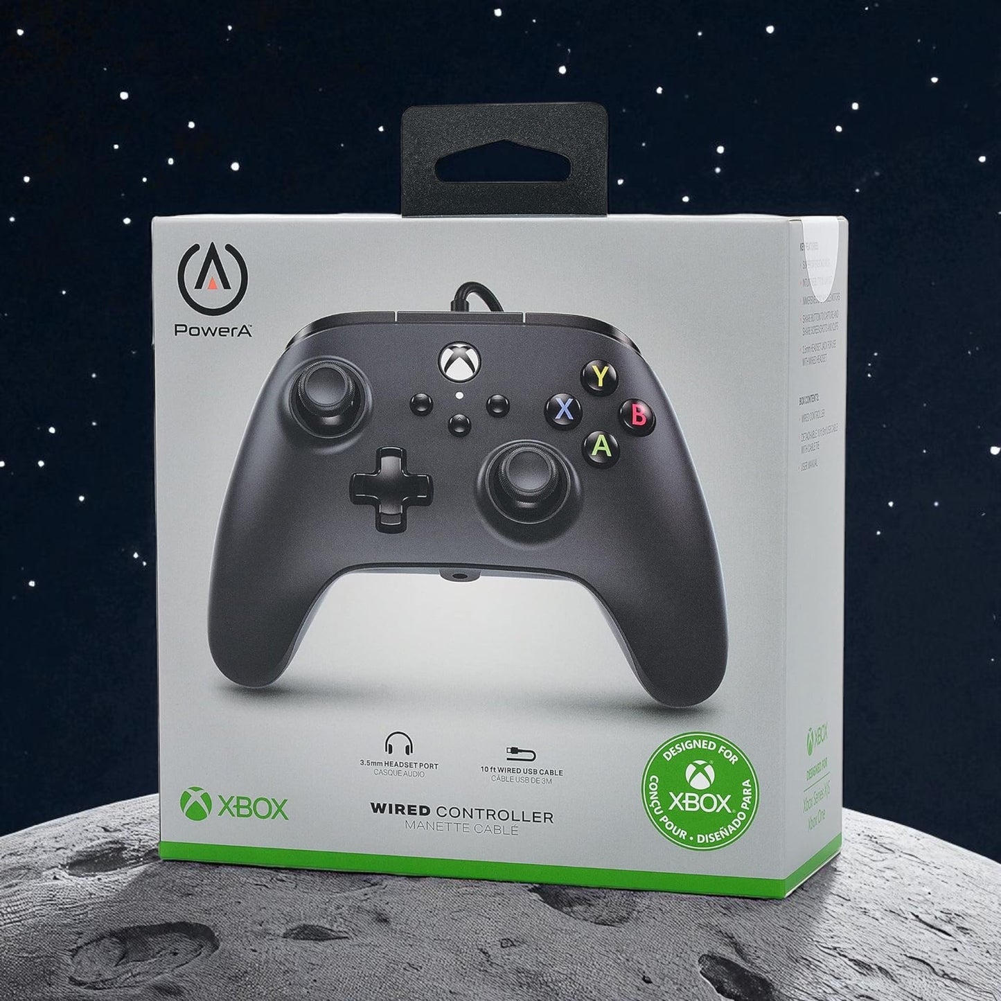 🎮 Power A Wired Controller for Xbox Series X|S & Xbox One – Precision Control, Sleek Black Finish, Plug & Play Gamepad for Competitive Play ⚡